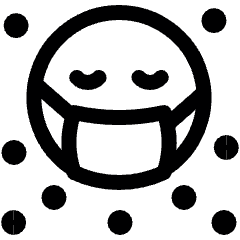 Air Pollution Mask 3 Icon from Ultimate Regular Set