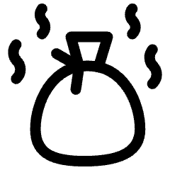 Bin Smell Icon from Ultimate Regular Set