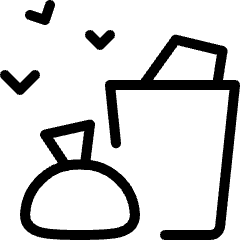 Garbage Icon from Ultimate Light Set