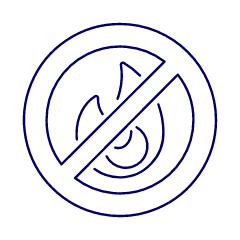 No Fire Illustration from UX Line Set