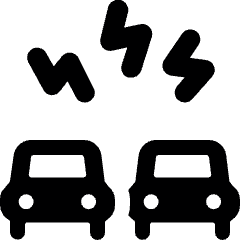 Noise Pollution Traffic Icon from Ultimate Bold Set