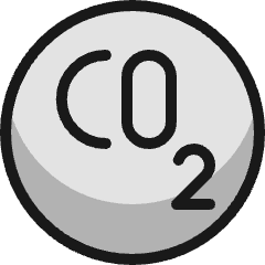 Pollution Co2 Icon from Ultimate Colors Set