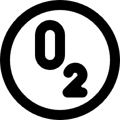 Pollution O 2 Icon from Ultimate Bold Set