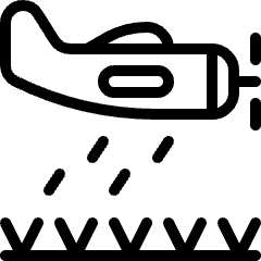 Soil Pollution Plane Icon from Ultimate Light Set