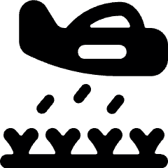 Soil Pollution Plane Icon from Ultimate Bold Set