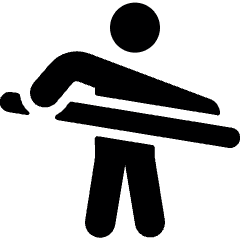 Pool Player Icon from Ultimate Bold Set