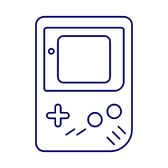 Gameboy Illustration from UX Line Set