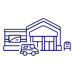 Post Office 1 Illustration from UX Line Set