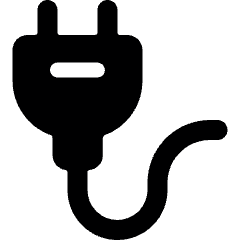 Phone Charger Icon from Ultimate Bold Set