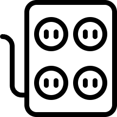 Socket Box Icon from Ultimate Light Set