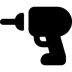 Power Tools Drill Icon from Ultimate Bold Set