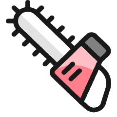 Power Tools Electric Saw Icon from Ultimate Colors Set