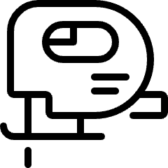 Power Tools Wood Cutter Icon from Ultimate Light Set