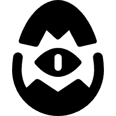 Dinosaur Egg Icon from Ultimate Bold Set