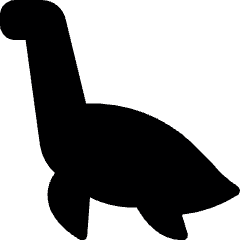 Dinosaur Plesiosaur Icon from Ultimate Bold Set