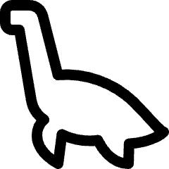 Dinosaur Plesiosaur Icon from Ultimate Regular Set
