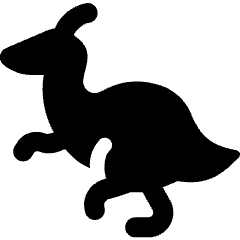 Dinosaur Raptor 2 Icon from Ultimate Bold Set