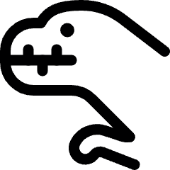 Dinosaur Trex 1 Icon from Ultimate Regular Set