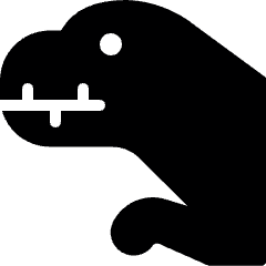 Dinosaur Trex 1 Icon from Ultimate Bold Set