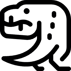 Dinosaur Trex 2 Icon from Ultimate Regular Set