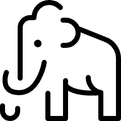 Mammoth Elephant 2 Icon from Ultimate Light Set