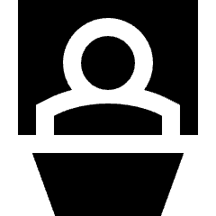 Presentation Icon from Sharp Solid Set