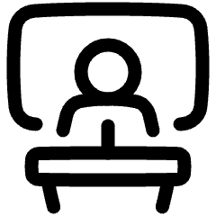 Presentation Icon from Plump Line Set