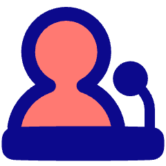 Presentation Speaker Speech Icon from Plump Pop Set