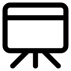 Projector Board Icon from Core Line Set