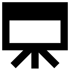 Projector Board Icon from Sharp Remix Set