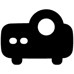 Projector Icon from Plump Solid Set