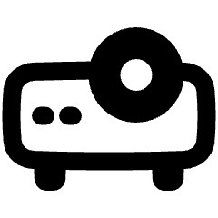 Projector Icon from Plump Remix Set