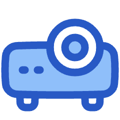 Projector Icon from Plump Duo Set