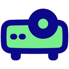 Projector Icon from Plump Pop Set