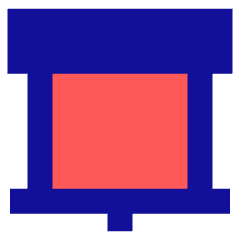 Projector Screen Icon from Sharp Pop Set