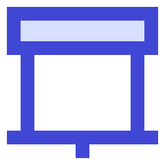 Projector Screen Icon from Sharp Duo Set