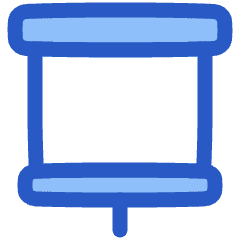 Projector Screen Icon from Plump Duo Set