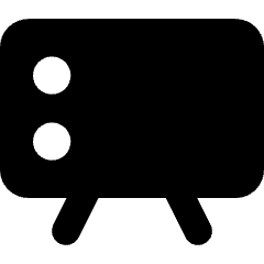 Slide Deck Icon from Core Solid Set