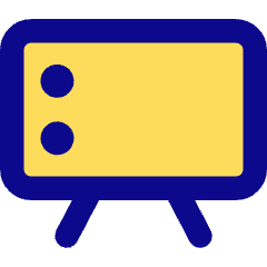 Slide Deck Icon from Core Pop Set