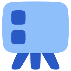 Slide Deck Icon from Plump Flat Set