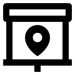 Presentation Location Icon from Nova Line Set