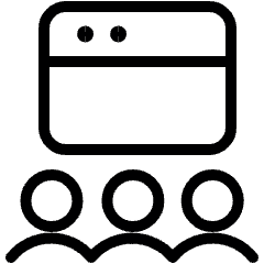 Presentation Screen Icon from Ultimate Light Set