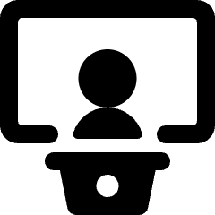 Presentation Speaker Icon from Ultimate Bold Set