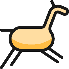 Primitive Symbols Animal 1 Icon from Ultimate Colors Set