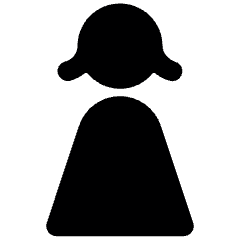 Primitive Symbols Woman Icon from Ultimate Bold Set