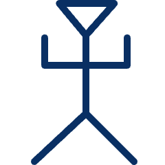 Primitive Sign 1 Icon from Cyber Line Set