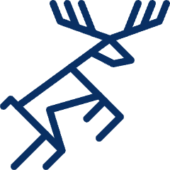 Primitive Sign Deer 1 Icon from Cyber Line Set