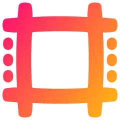 Color Registration Icon from Plump Gradient Set