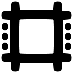 Color Registration Icon from Plump Solid Set