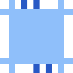 Color Registration Icon from Sharp Flat Set